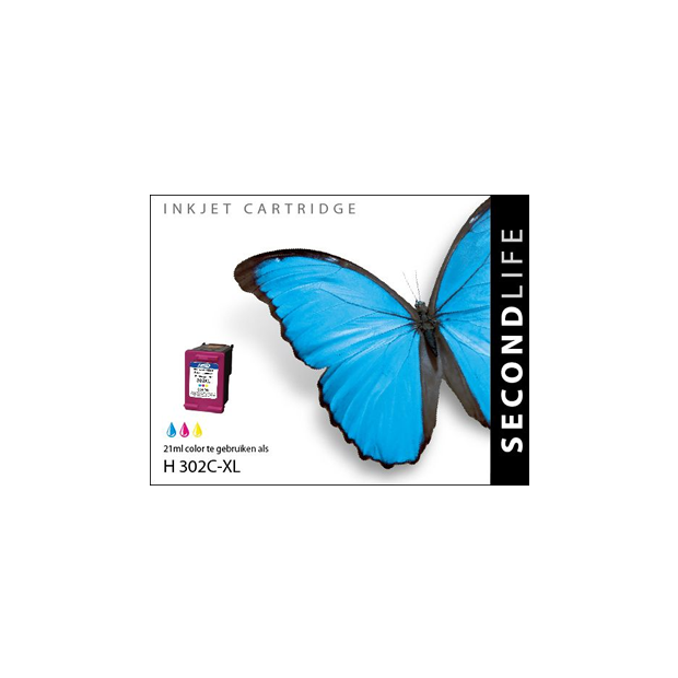 SecondLife - HP 302 XL Color SecondLife - HP 302 XL Color